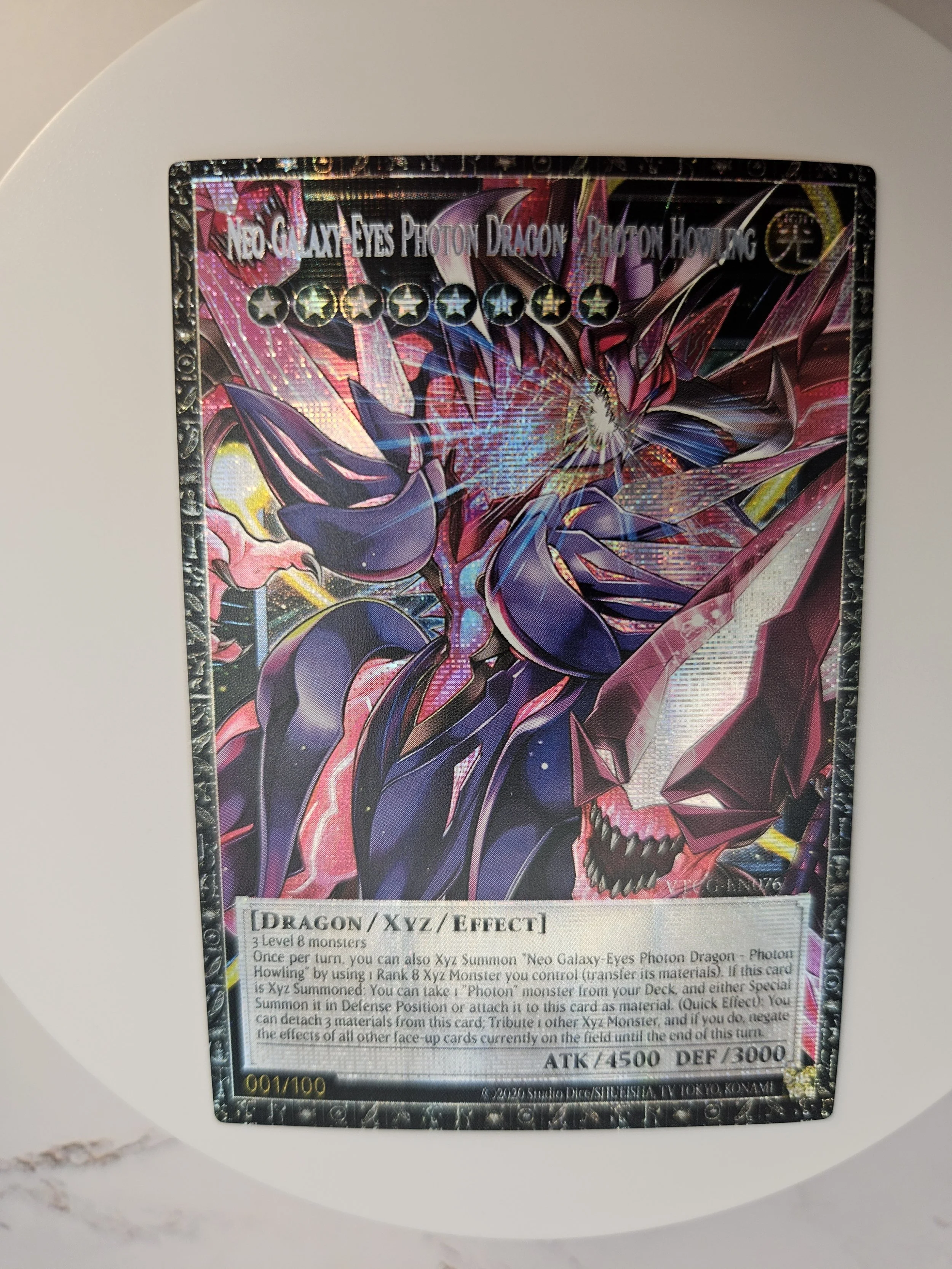 Neo Galaxy Eyes Photon Dragon - Photon Howling - Grand Master
